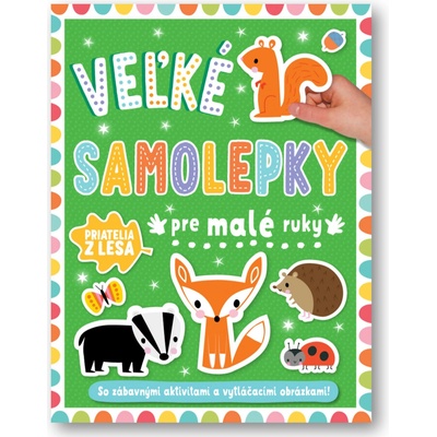 Veľké samolepky pre malé ruky: Les
