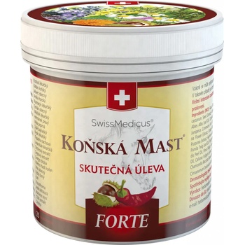 Swissmedicus Koňská mast Forte hřejivá 250 ml