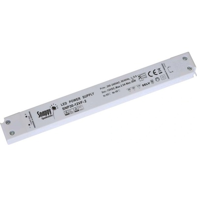 Dehner Elektronik SNP30-12VF-2 napájecí zdroj pro LED konstantní napětí 30 W 0 - 2.5 A 12 V/DC bez možnosti stmívání, mo