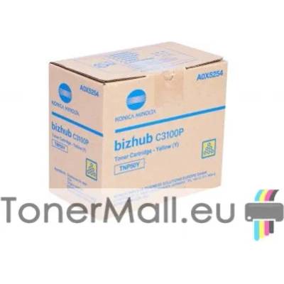 Konica Minolta Оригинална тонер касета Konica Minolta TNP50Y (Yellow)
