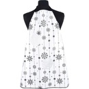 Forbyt Zástěra Vločka a baňka bíločerná