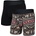 Saxx Droptemp Cooling Cotton Boxer Brf Fl 2Pk Размер: M / Цвят: черен