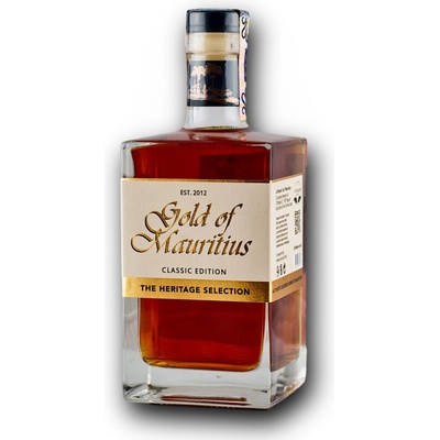 Gold of Mauritius The Heritage Selection Classic Edition 40% 0,7 l (čistá fľaša)