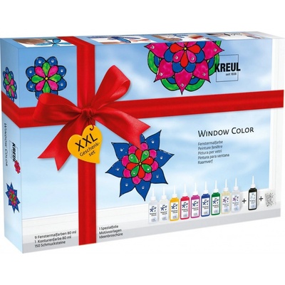 Sada Barva na sklo Window Color XXL