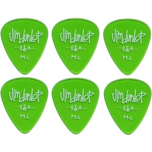Dunlop 486R ML SET Перце за китара (486RML-6PACK-SET)