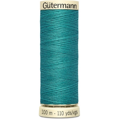 107 Univerzální šicí nit Gütermann 100% PES, tyrkysová