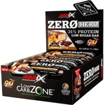 Amix Nutrition ZeroHero Protein Bar [15 x 65 грама] Фъстъчено масло