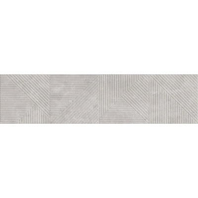 Mexen Magnifica Авеню Грис глазирани ректи. G1, стенна плочка 120 x 30 см, мат (TL707-120-030-50)