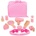 Bigjigs Toys - Дървен козметичен комплект в несесерче (BJ490)