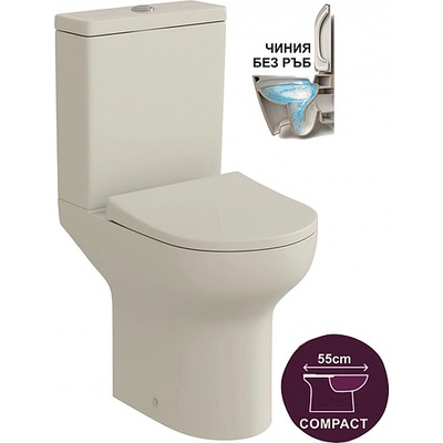 Inter Ceramic МОНОБЛОК 6582p compact ЗАДНО ОТТ. КАПАК ЗАБ. ПАДАНЕ (6582p)