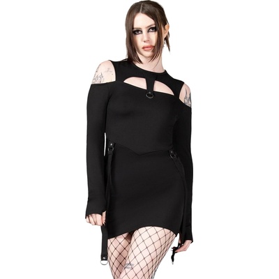 KILLSTAR дамска рокля KILLSTAR - Sulphur Glow - Черен - KSRA008435