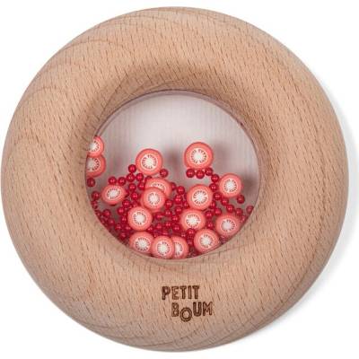 Petit Boum Senzorické chrastítko RAJČATA
