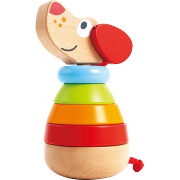 Hape Музикална играчка Hape - Кученце с цветни рингове (H0448)