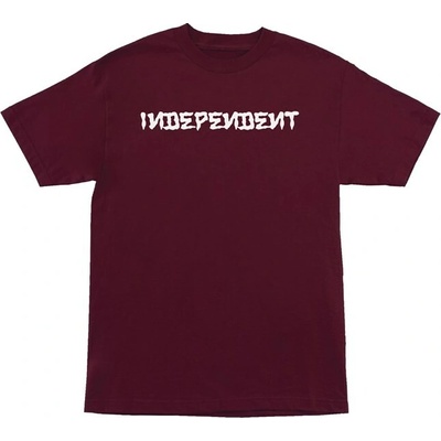 Independent Dressen Bar S/S Heavyweight Maroon 159906