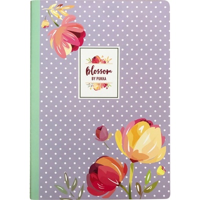 PUKKA Školní sešit A5 Blossom lila