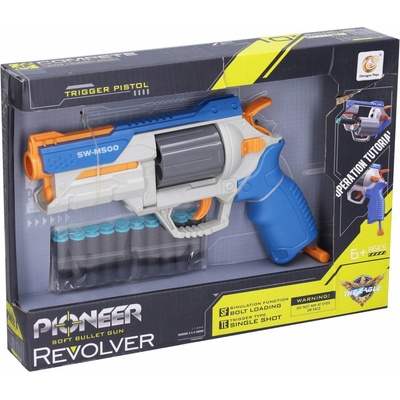 WIKY Pistole Pioneer Revolver s pěnovými náboji 25 cm