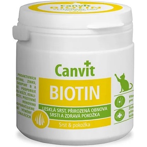 Canvit Biotin - препарат за здрава и лъскава козина на котки 100 табл. / 100 г