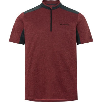 Vaude Мъжка фланелка с къс ръкав за колоездене Vaude Tamaro Half Zip Shirt IV Cycling jersey - Redeva - размер XL (056-3633-0414)