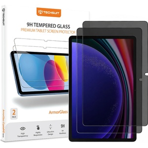 Techsuit Поверителен стъклен протектор за таблет Techsuit ArmorGlass CrystalHD (2 броя в комплект) - Samsung Galaxy Tab S9 / S9 FE / S10 FE / S10 Lite - Прозрачен