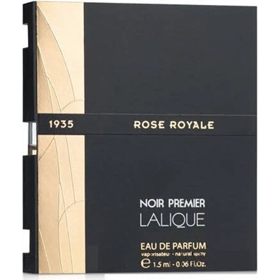 Lalique Noir Premier Collection Rose Royale parfum unisex 1,8 ml vzorka