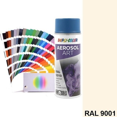 Dupli color Aerosol Art Lesk Ral 9001 400ml, Aerosol Art