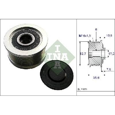 Předstihová spojka Schaeffler INA 535 0046 10