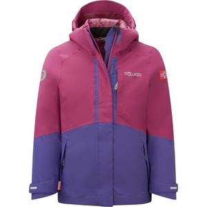 TROLLKIDS Детско 3-в-1 яке Trollkids Girl's Skanden 3in1 Jacket 3-in-1 jacket - Bright Berry / Dark Purple / Light Magenta - размер 176 (EU) (703-2826-0820)