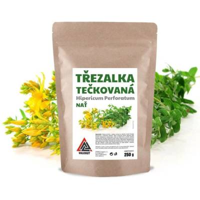 VALKNUT Třezalka Tečkovaná Hipericum Perforatum řezaná nať 250 g