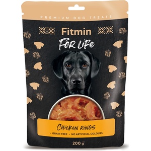 Dibaq Fitmin For Life Лакомство за кучета с пилешки месни кубчета 200 g