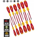 Elektrikářské skrutkovače SoftFinish SlimFix Wiha 3201 VDE. Zmiešaná sada 12 dielov