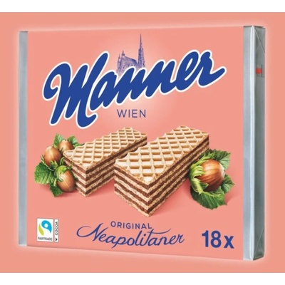 Manner Манер Вафли Неаполитански ядки 18х75гр