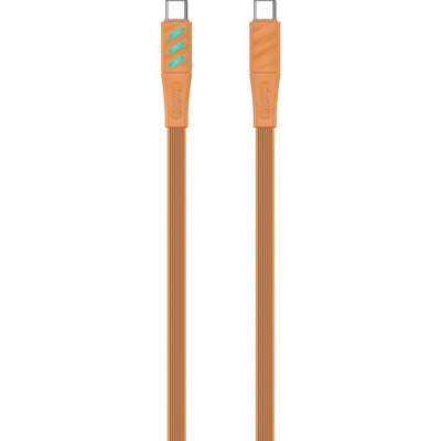 Havit CB6254 Nabíjecí USB typu C na USB typu C 1m oranžový