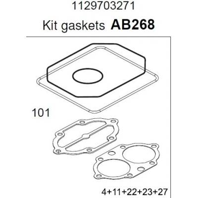 Fiac - Италия Гарнитури за пневмо групи ab268/348 fiac ; 1129703271