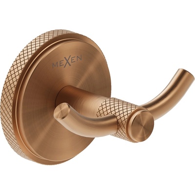 Mexen Gravo двойна кука за кърпа, четкана мед - 70A93012-65 (70A93012-65)