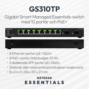 Netgear GS310TP-200EUS