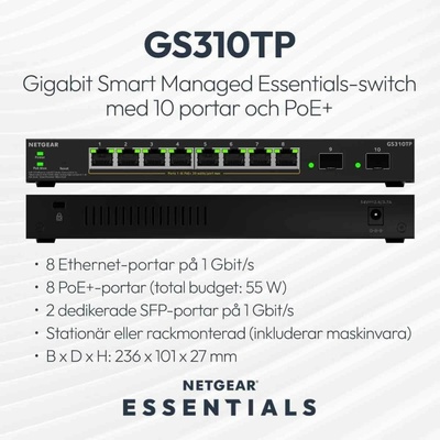 Netgear GS310TP-200EUS