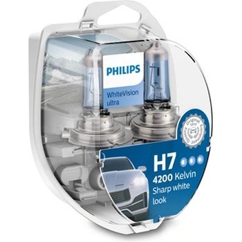 Image 1 of Philips Крушка, фар за дълги светлини PHILIPS H7, 12V, 55W, 4200K, 1400lm, 2 бр