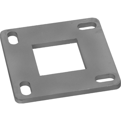 Kotviaca platňa 90 x 90 x 4 mm, bez úpravy AISI 304
