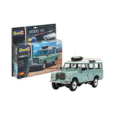 Revell Plastic ModelKit auto 07047 Land Rover Series III 18 07047 1:24