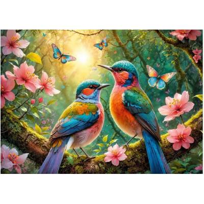 Cherry Pazzi - Puzzle Greeting The New Day - 500 piese