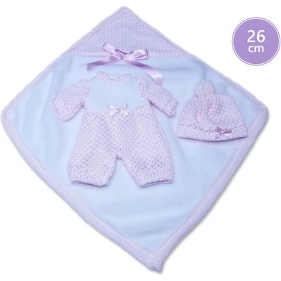 Llorens M26-310 облекло за кукла NEW BORN размер 26 см