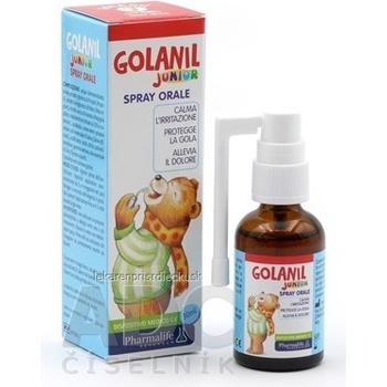 Pharmalife GOLANIL JUNIOR ústny sprej 30 ml