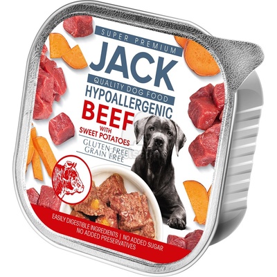 Jack хипоалергенен пастет - говеждо месо със сладък картоф 150 г