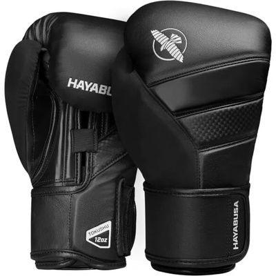 Hayabusa fightwear БОКСОВИ РЪКАВИЦИ HAYABUSA T3 BLACK BLACK - 14 oz