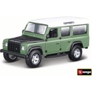 Bburago Land Rover Defeneder 110 zelená 1:32