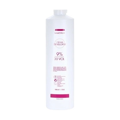 Matrix SoColor Beauty aktivační emulze 9 % 30 vol. 1000 ml