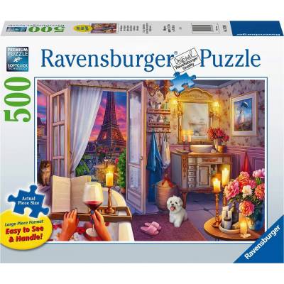 Ravensburger - Puzzle Cozy Bathroom XXL - 500 piese