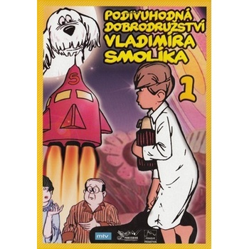 Podivuhodná dobrodružství Vladimíra Smolíka 1 papírový obal DVD