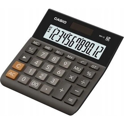 Casio MH12S 127x136mm 12místná černá