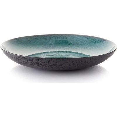 Bitz Servírovací miska černá/zelená 40 cm